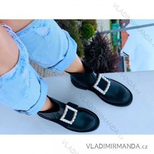 Čižmy nízke členkové dámske (36-41) SSHOES OBUV OBSS21NC1211