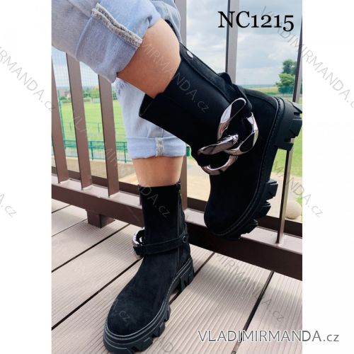 Topánky členkové dámske (36-41) SSHOES OBUV OBSS21NC1215