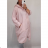 Bunda tenká na zips dámska (uni 2XL/4XL) TALIANSKÁ MÓDA IM721DOLOMITY