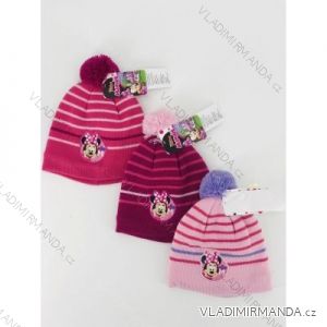 Čepice pletená teplá zimní minnie mouse dětská dívčí (52-54 cm) SETINO MIN-A-HAT-383