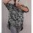 Košele 3/4 dlhý rukáv dámska nadrozměr (XL / XXL ONE SIZE) TALIANSKÁ MÓDA IM421GIADA
