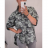 Košele 3/4 dlhý rukáv dámska nadrozměr (XL / XXL ONE SIZE) TALIANSKÁ MÓDA IM421GIADA