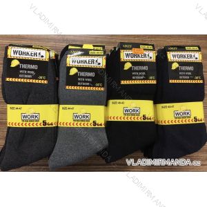 Ponožky termo pracovní bavlněné pánské (40-47) AMZF AMZF22PA-6012