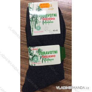 Ponožky termo zdravotné bambusové pánske (40-47) AMZF AMZF20PA-7013