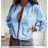 Mikina bomber na zips dámska (S / M ONE SIZE) TALIANSKÁ MÓDA IMWE216429