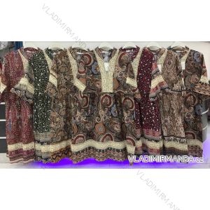 Šaty košeľové dlhý rukáv dámske (L / XL ONE SIZE) TALIANSKÁ MÓDA IMWD216439