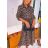 Šaty dlhé košeľové dlhý rukáv dámske (S / M ONE SIZE) TALIANSKÁ MÓDA IMWG216509