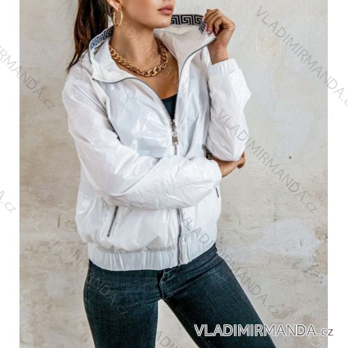 Bunda obojstranná dlhý rukáv dámska (S-XL) TALIANSKÁ MÓDA IMWK21625