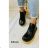 Topánky členkové dámske (36-41) SSHOES OBUV OBSS21RB126