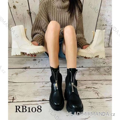 Topánky členkové dámske (36-41) SSHOES OBUV OBSS21RB108