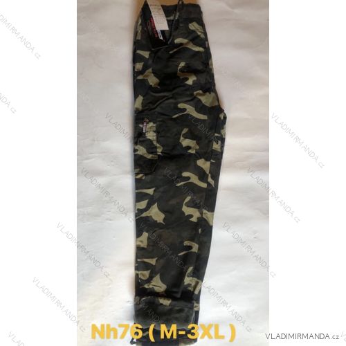 Nohavice dlhé zateplené pánske (M-3XL) POĽSKÁ MÓDA HKW2NH76