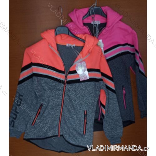 Mikina na zips dorast dievčenské (134-164) TALIANSKA MÓDAMA821CH-5999