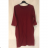 Šaty klasik bavlněné dlhý rukáv dámske (S / M ONE SIZE) TALIANSKA MODA IM4212096