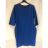 Šaty klasik bavlněné dlhý rukáv dámske (S / M ONE SIZE) TALIANSKA MODA IM4212096