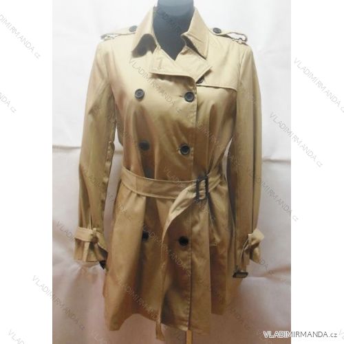 Kabát plátien jarná dámska nadrozmerné (xl-5XL) VOPSE V2407