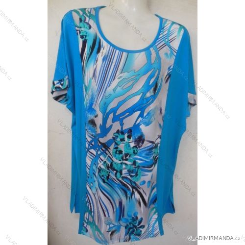 Tričko krátky rukáv dámske nadrozmerné (l-3XL) Batya PNU-IN-INPHA-T
