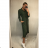 Šaty dlhé elegantné košeľové dlhý rukáv dámske (S / M ONE SIZE) TALIANSKÁ MÓDA IMWE216525