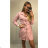 Šaty elegantné košeľové dlhý rukáv dámska (S / M ONE SIZE) TALIANSKÁ MÓDA IMWK21398