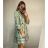 Šaty elegantné dlhý rukáv dámske (M/L ONE SIZE) TALIANSKÁ MÓDA IMWK21343