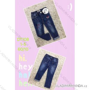 Nohavice rifle jeans dojčenské detské dievčenské (1-5 LET) SAD SAD21DT108