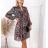 Šaty dlhý rukáv dámske (S / M ONE SIZE) TALIANSKÁ MÓDA IMWM216833