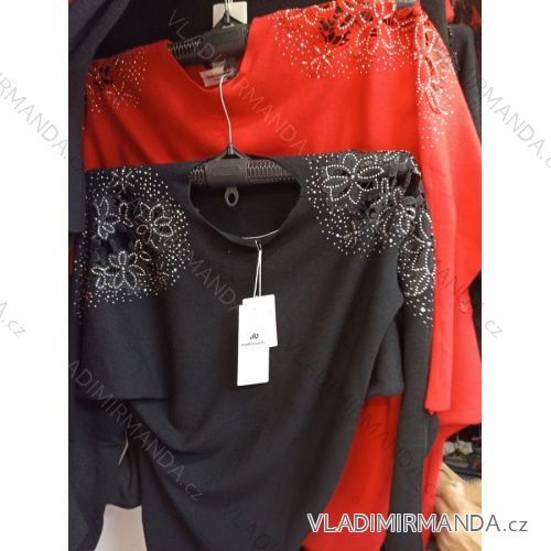 Sveter slabý netopierie rukáv dámsky (S-XL) TALIANSKÁ MÓDA MA621151