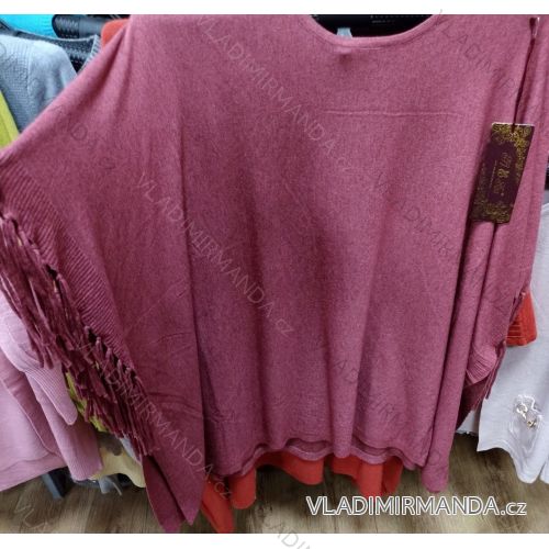 Tunika teplá dlhý rukáv dámska nadrozměr (3XL-6XL) TALIANSKÁ MÓDA MA121LV6323