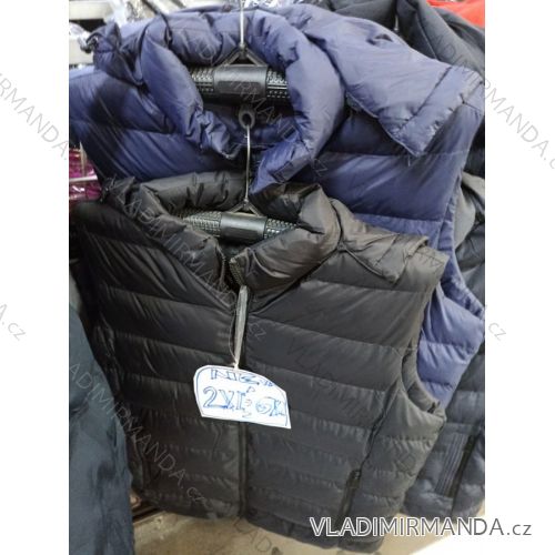 Vesta šuštiaková pánska nadrozměr (2XL-6XL) TALIANSKA MODA MA721012