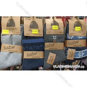 Ponožky teplé alpaka pánske (39-43.43-47) LOOKEN LOK21W9180