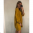 Šaty dlhý rukáv dámske oversize (XL / 2XL ONE SIZE) TALIANSKA MODA IMC21797