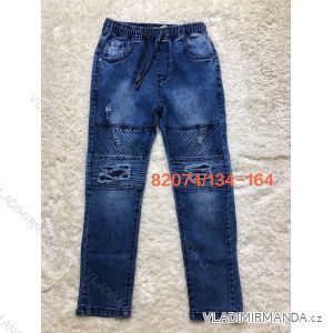 Nohavice rifle jeans dorast dievčenské (134-164) Seagull SEA2182074