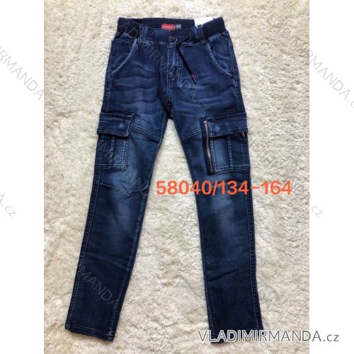 Nohavice rifle jeans dorast chlapčenské (134-164) Seagull SEA2158540