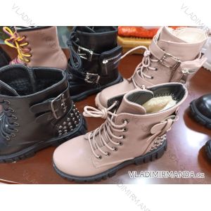 Topánky členkové zateplené detské dorast dievčenské (31-36) CCPSHOES OBCP21059