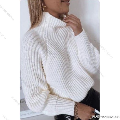 Sveter rolák dlhý rukáv dámsky (S / M ONE SIZE) TALIANSKÁ MÓDA IMWD216894