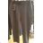 Legíny teplé thermo dámske s chloupkem nadrozměr (XL-5XL) NAN21709