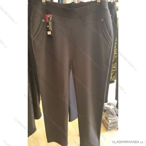 Legíny teplé thermo dámske s chloupkem nadrozměr (XL-5XL) NAN21709