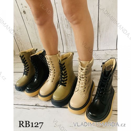 Topánky členkové WORKERY dámske (36-41) SSHOES OBUV OBSS21RB127
