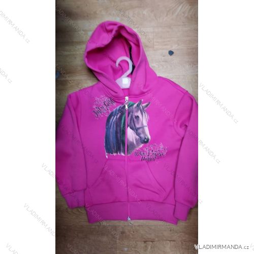 Mikina s kapucňou na zips detská dievčenské (98-128) Tuzzi TURECKÁ MODA TM221095