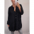 Košeľa dlouhý rukáv dámska oversize (uni L-XL) TALIANSKÁ MÓDA IMS20011