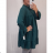 Košeľa dlouhý rukáv dámska oversize (uni L-XL) TALIANSKÁ MÓDA IMS20011
