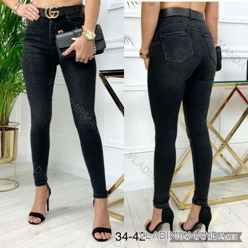 Rifle jeans dlhé dámske (34-42) JEANS JAW21229