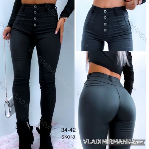 Nohavice dlhé dámske (34-42) JEANS JAW21231