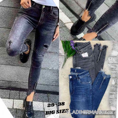 Rifle jeans dlhé dámske (29-38) JEANS JAW21239