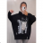 Mikina dlhý rukáv dámska nadrozměr (2XL/3XL ONE SIZE) TALIANSKÁ MÓDA IMS21310