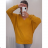 Sveter s netopýřími rukávy dámsky (XL/XXL ONE SIZE) TALIANSKÁ MÓDA IMS21037