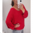 Sveter dlhý rukáv dámsky (L / XL ONE SIZE) TALIANSKÁ MÓDA IM721311