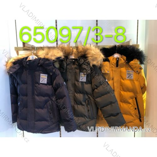 Bunda zimná prešívaná detská chlapčenská (3-8 rokov) Seagull SEA2165097