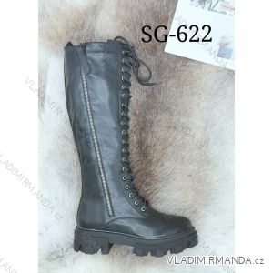 Čižmy vysoké šnurovacie dámske (36-41) GGSHOES OBGG21SG-622