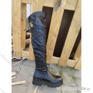 Čižmy vysoké dámske (36-41) SSHOES OBUV OBSS21YK18