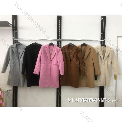 Kabát dámsky (S / M ONE SIZE) TALIANSKÁ MÓDA IMR21397